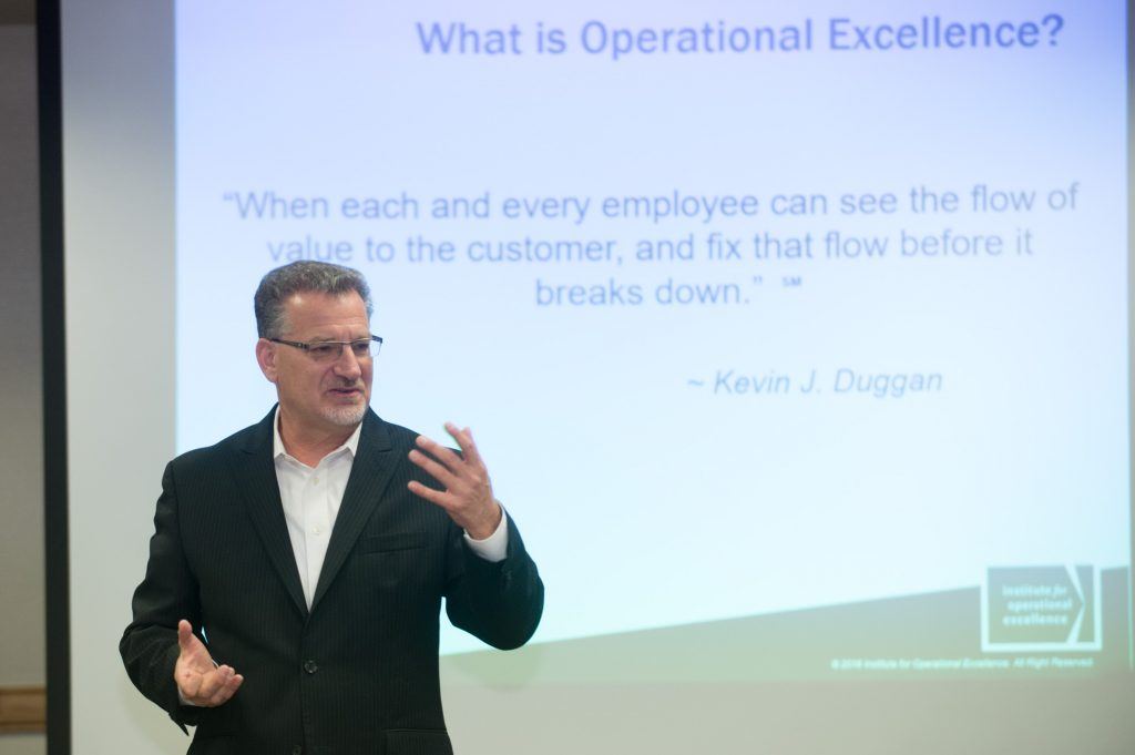 Kevin Duggan, Founder, Institute for Operational Excellence