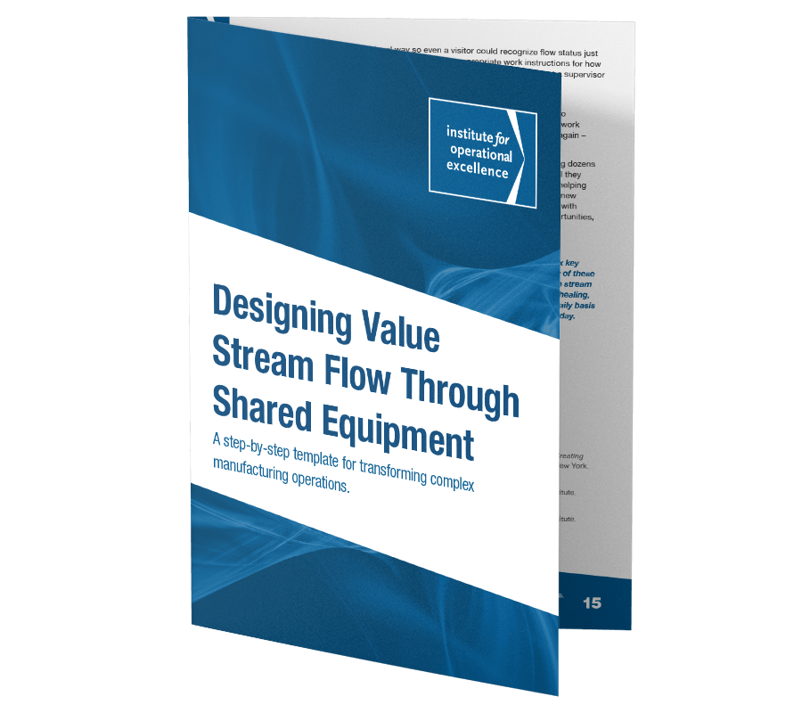 Designing Value Stream Flow Through Shared Equipment